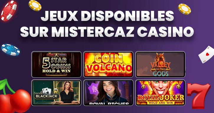 jeux et logiciels disponibles